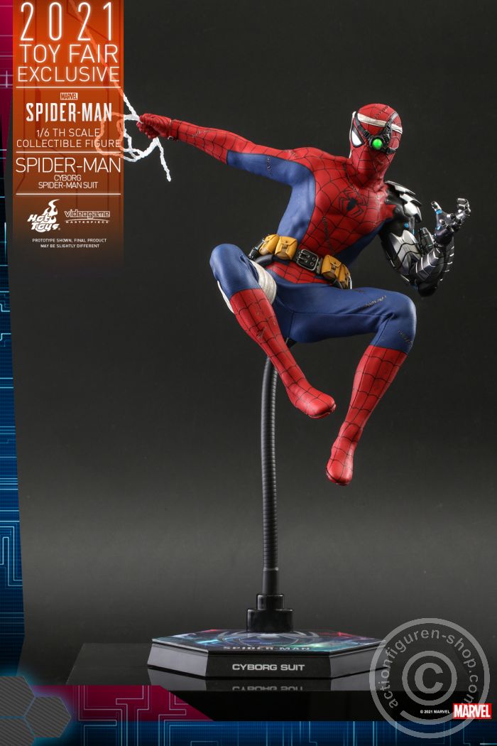 607881-17 Marvel's Spider-Man - Spider-Man (Cyborg Spider-Man Suit) - Toy Fair Exclusive - VGM51