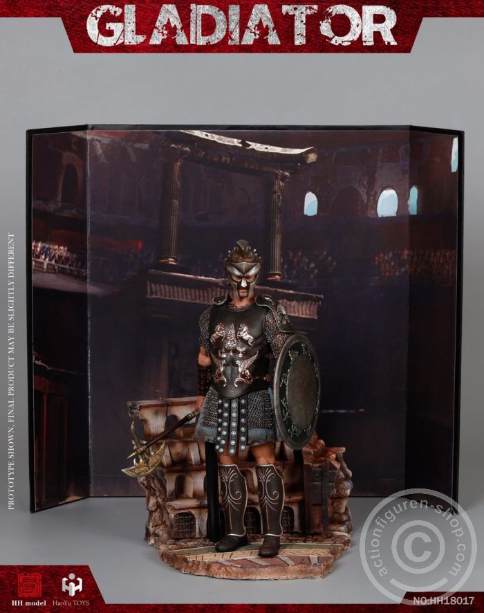 HH18017-09 Gladiator (Deluxe Edition) + Female Gladiator (red version)