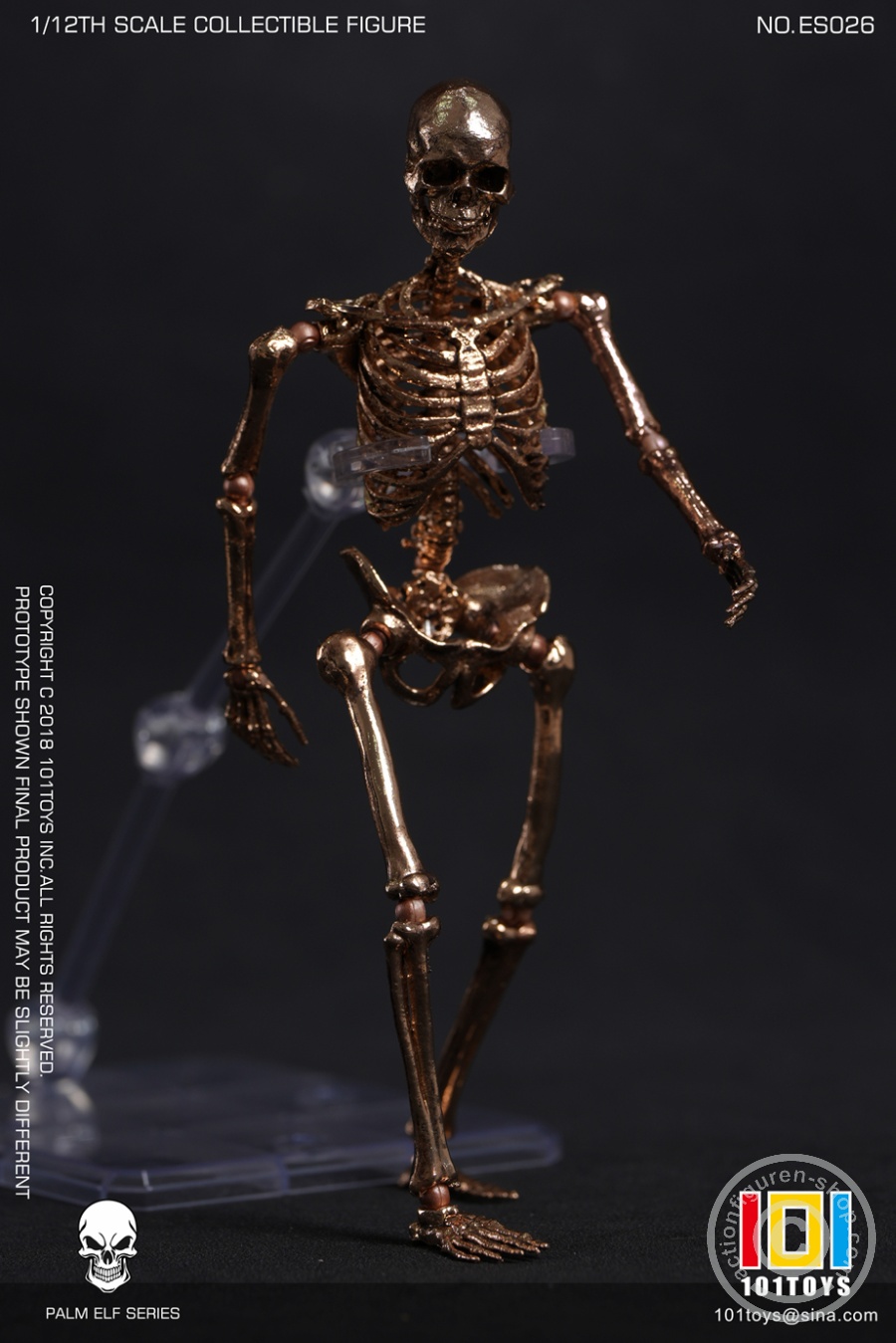 Palm Elf Series - Skeleton Frame Body - Limited Edition Gold double Set - in 1/12 scale