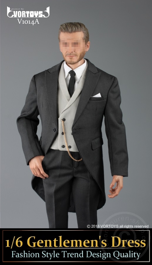 Gentlemen´s Dress Set - dark-grey