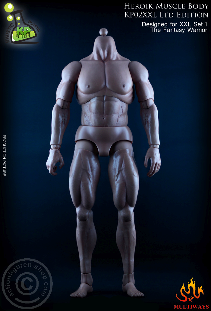 Heroik Muscle Body for Fantasy Warrior
