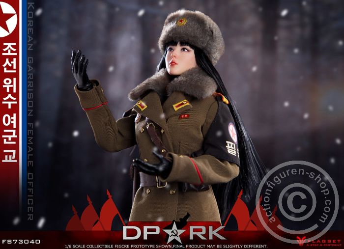 FS73040-22 North Korea - DPRK - Female Soldier