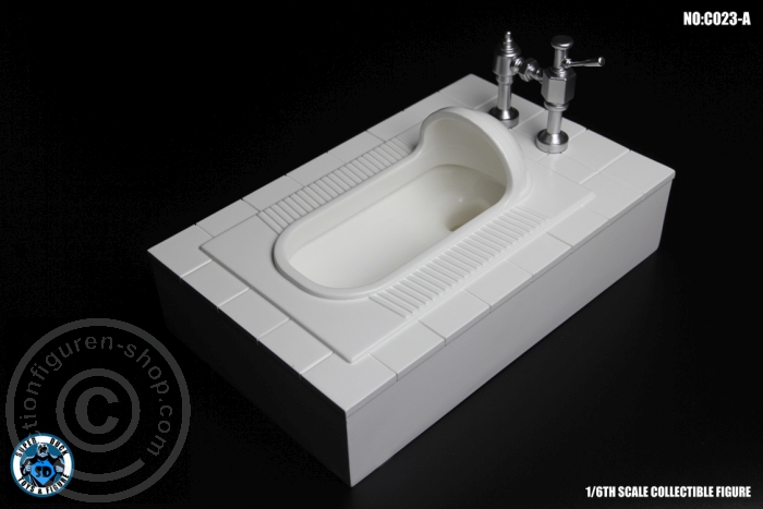 SDC023A-01 Squat Toilet / Hock - Toilette - clean look