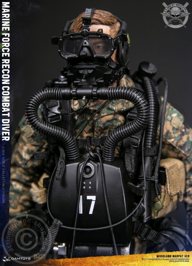 Marine Force Recon Combat Diver - Woodland