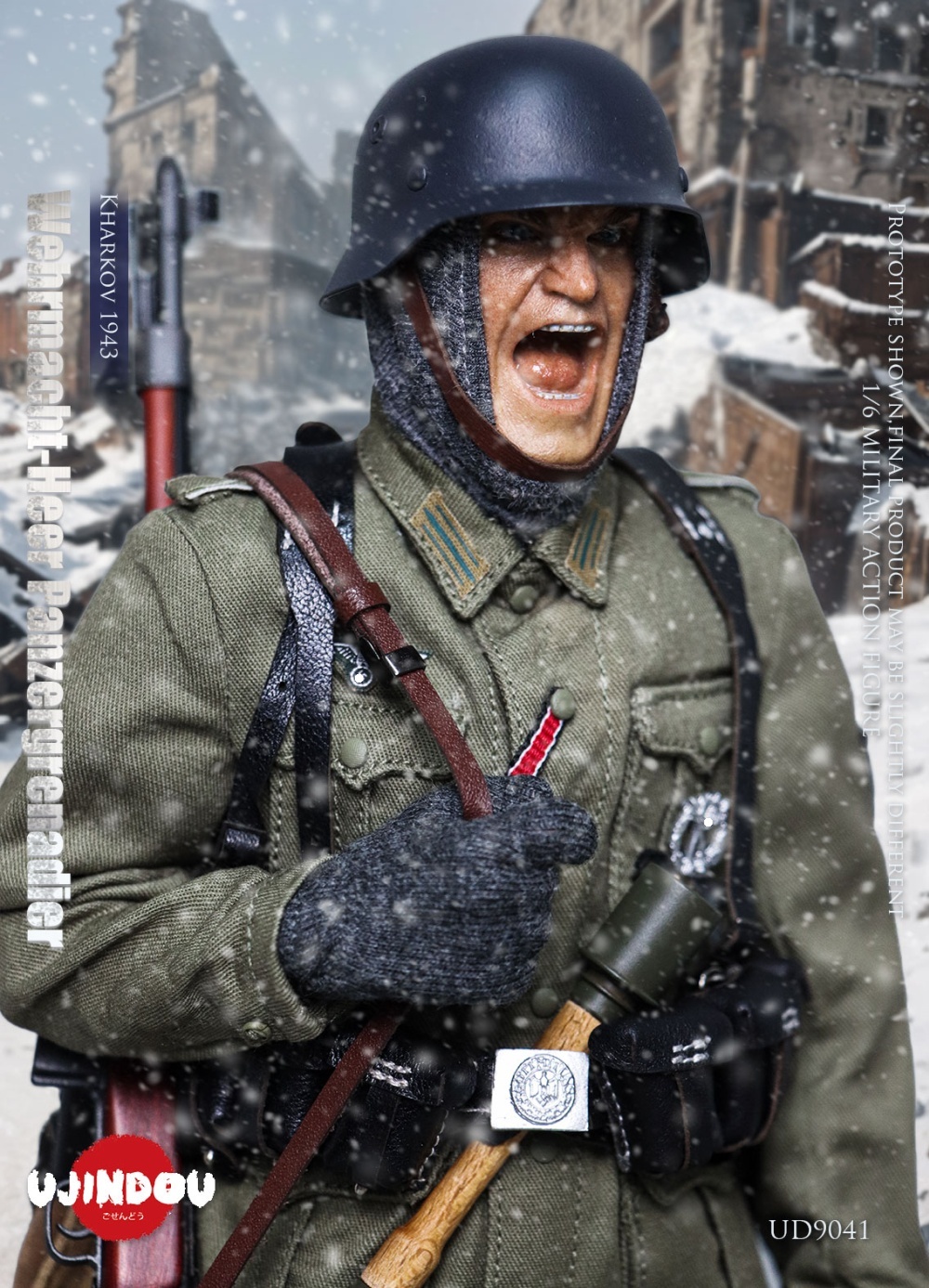 WWII Wehrmacht-Heer - Panzergrenadier - Kharkov 1943 - in 1/6 scale