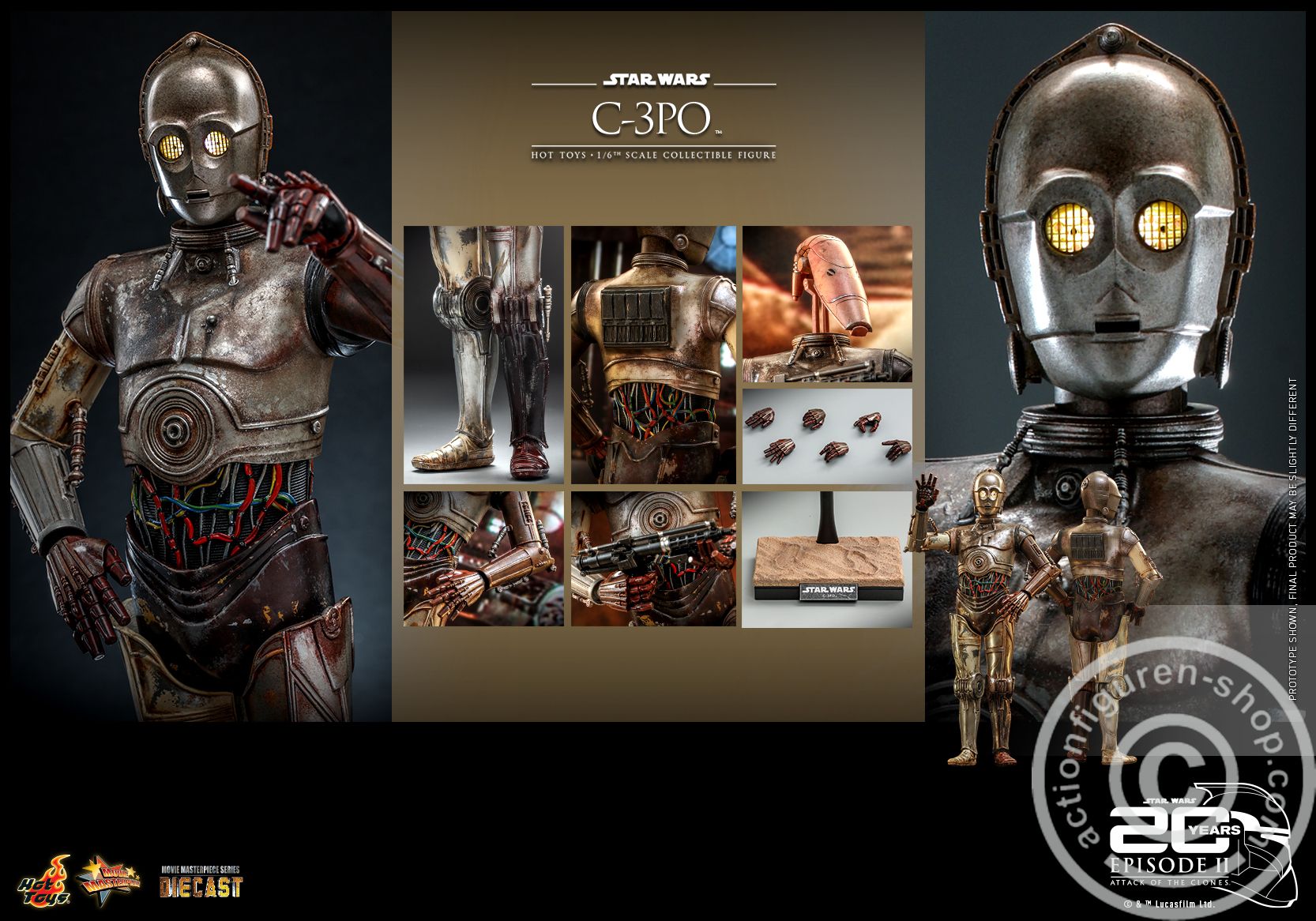 Star Wars Episode II: Attack of the Clones - C-3PO - MMS650D46