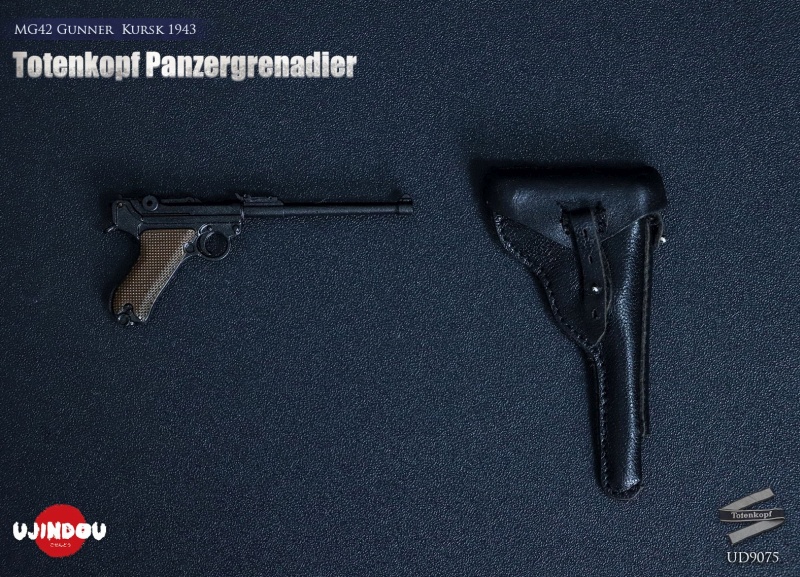 WWII Totenkopf Panzergrenadier - MG42 Gunner Kursk 1943 - in 1/6 scale