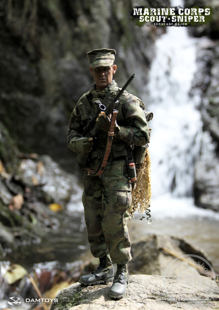 DA93018-04 Marine Corps Scout Sniper - Sergeant Major