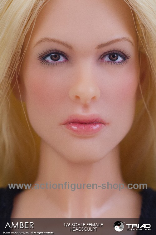 Amber - Blond Hair w/ Brown Eyes