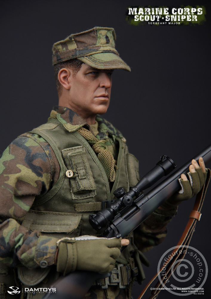 DA93018-11 Marine Corps Scout Sniper - Sergeant Major