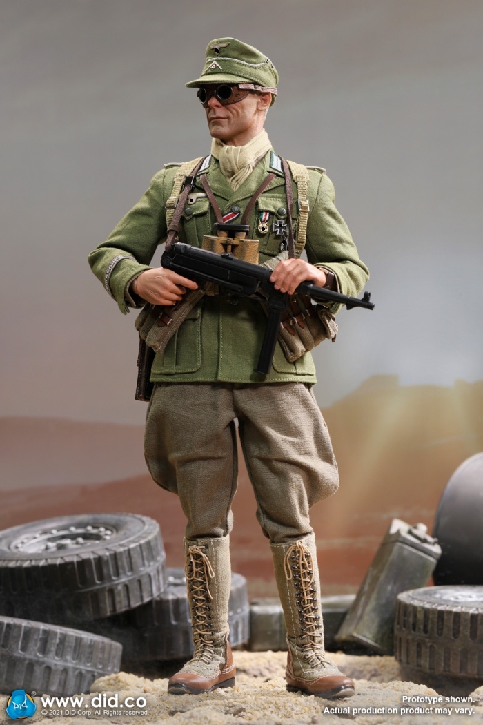 80151-50N5EnfFPb6ND3E Wilhelm - WWII German Africa Korps Infantry Captain