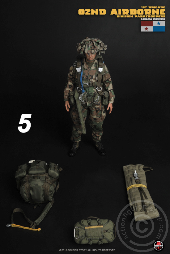 SSt089-58 82nd Airborne Paratrooper Panama 89-90