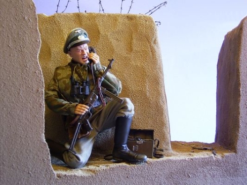 Diorama - Schützengraben