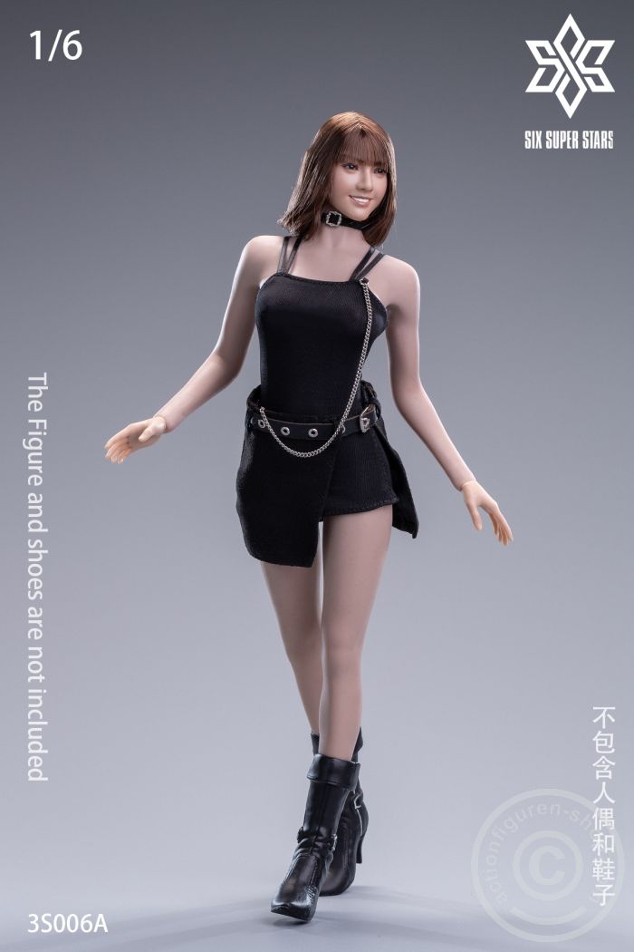 3S-006B-04 Sexy Short Dress Set