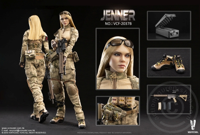 Jennifer (B) A-TACS FG Double Women Soldier
