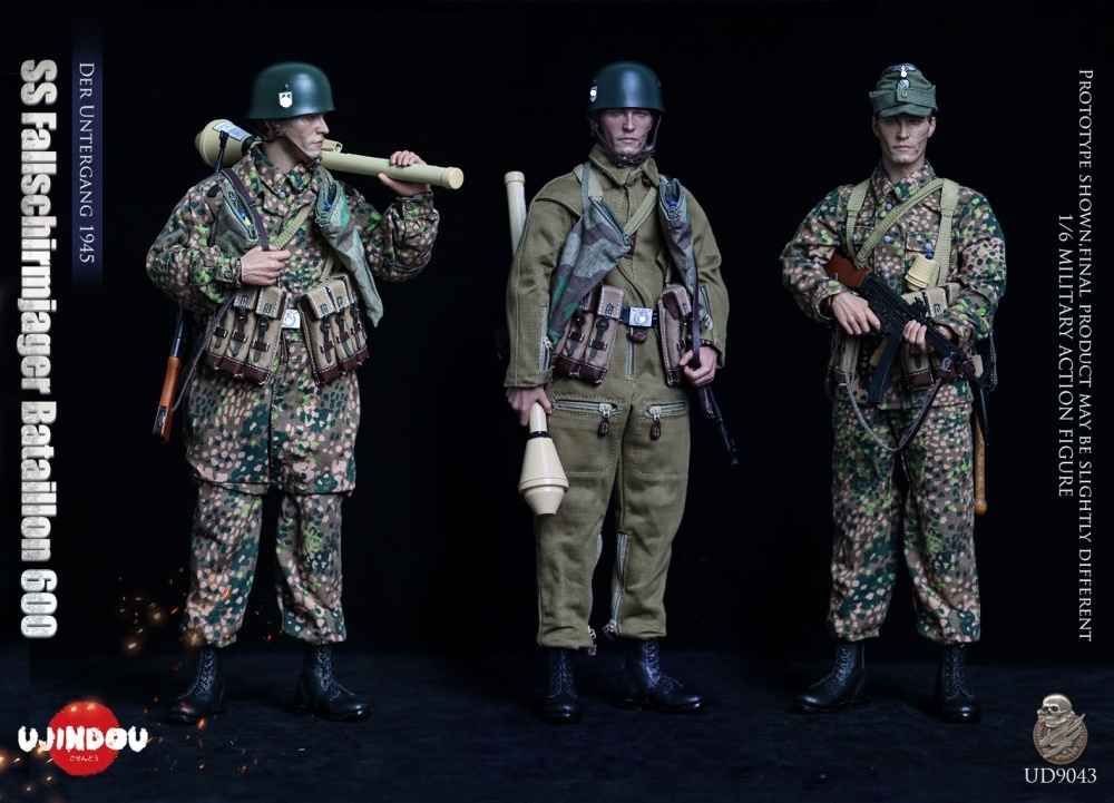 SS Fallschirmjager Bataillon 600 - Der Untergang 1945 - in 1/6 scale