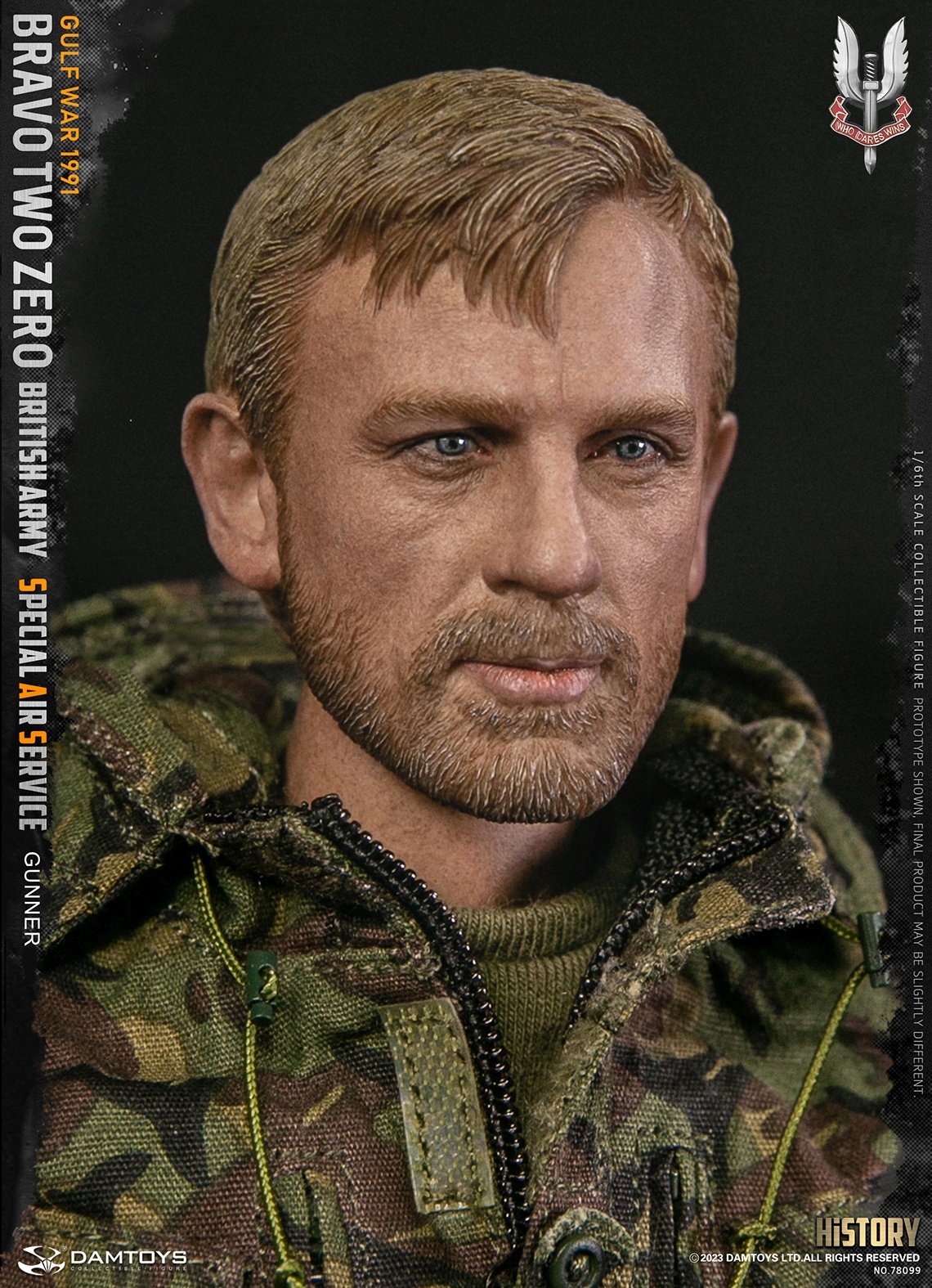 Bravo Two Zero - British Army Special Air Service (SAS) Gunner - Gulf War 1991 - in 1/6 scale Bravo Two Zero - British Army Special Air Service (SAS) Gunner - Gulf War 1991 - in 1/6 scale