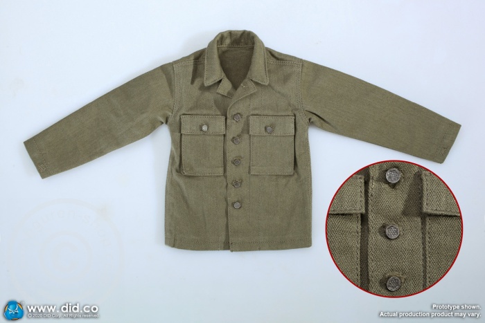 80144-44 Private Jackson - WWII US 2nd Ranger Battalion
