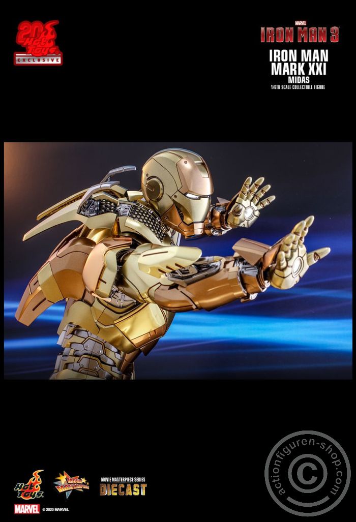 605993-17 Iron Man 3 - MARK XXI (Midas) - Exclusive - MMS586D36