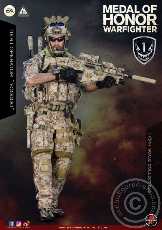 SST106-02 Medal Of Honor Navy SEAL Tier One - Operator "Voodoo"