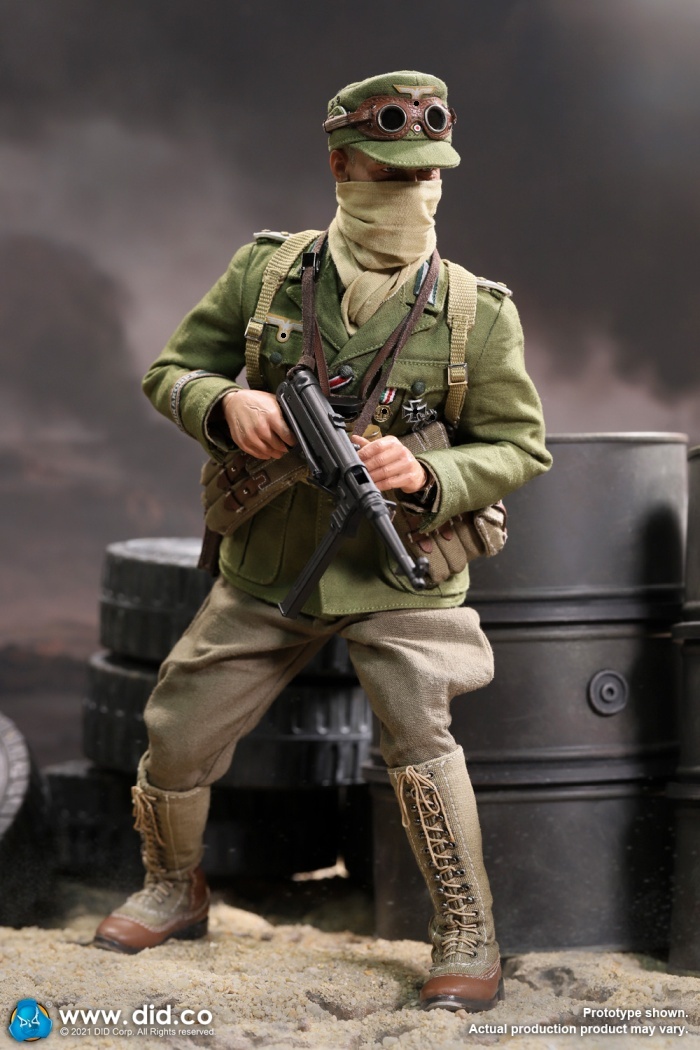 Wilhelm - WWII German Afrika Korps Infantry Captain