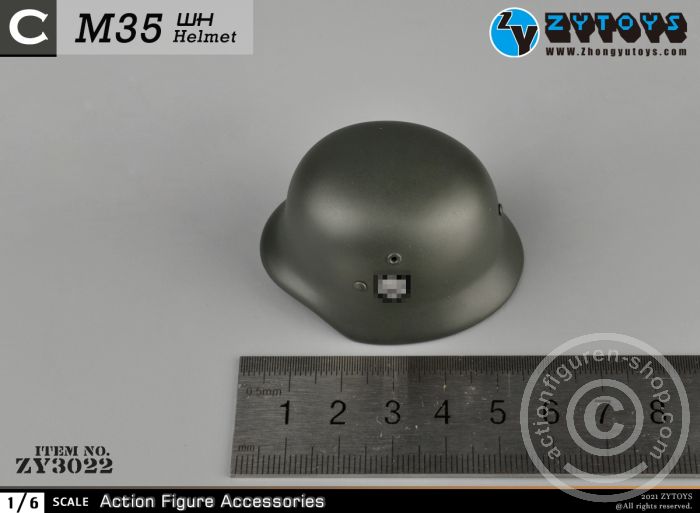 Wehrmacht Metal Helmet Type M35 - C