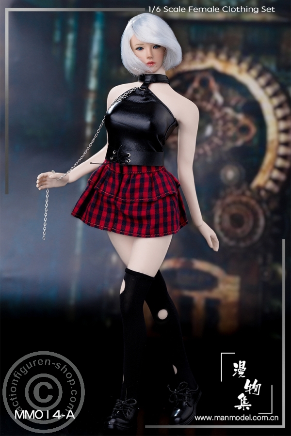 Punk Girl Costume Set - A