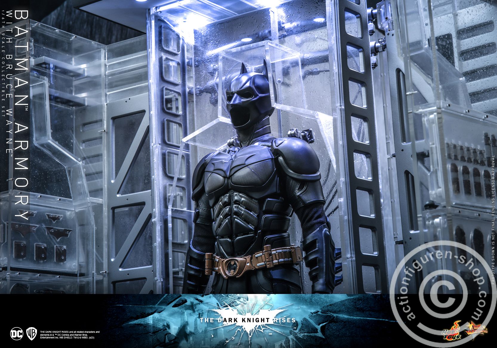 The Dark Knight Rises - Batman Armory with Bruce Wayne