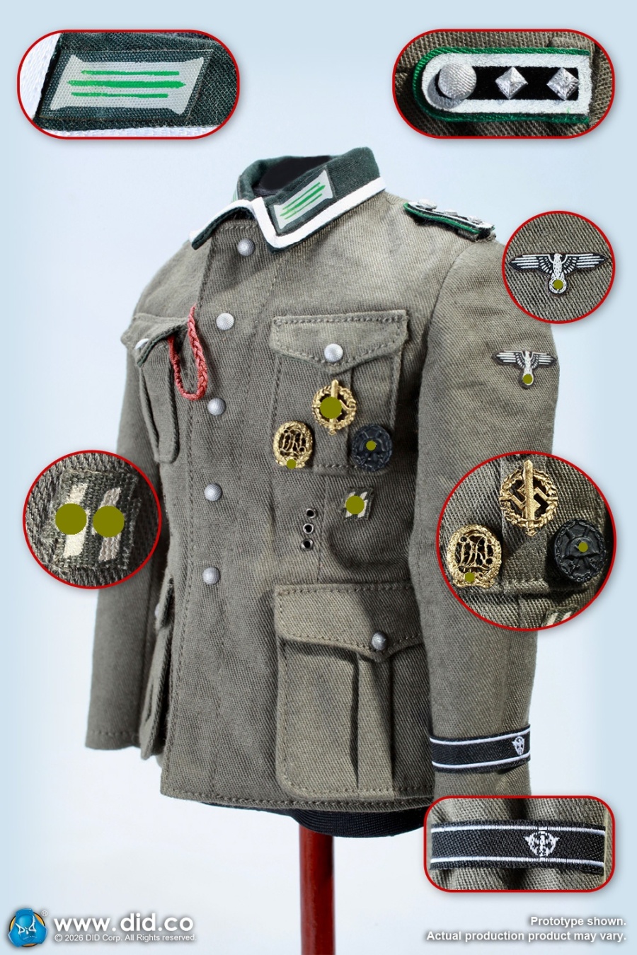 Fogel - WWII German SS Polizei-Division NCO - in 1/6 scale