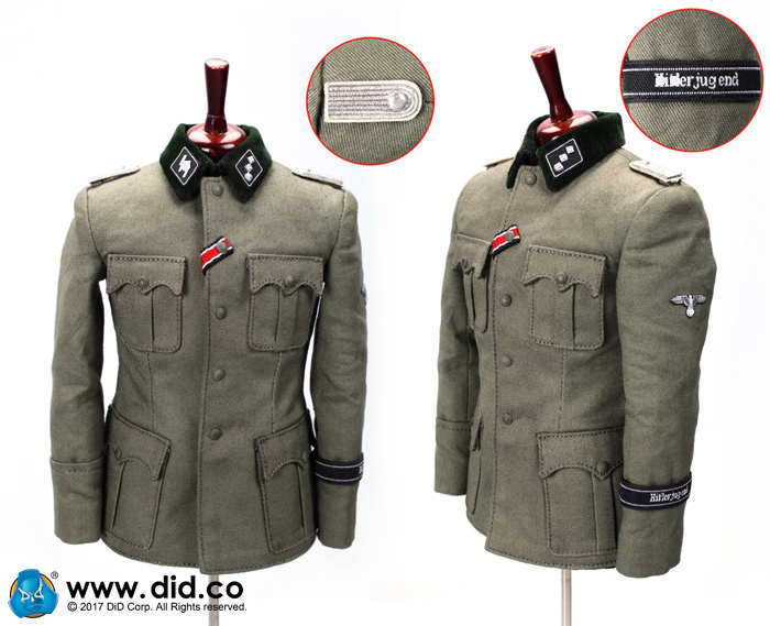 80118s-18 Rainer 12. SS Panzer Division Hitlerjugend - Wounded