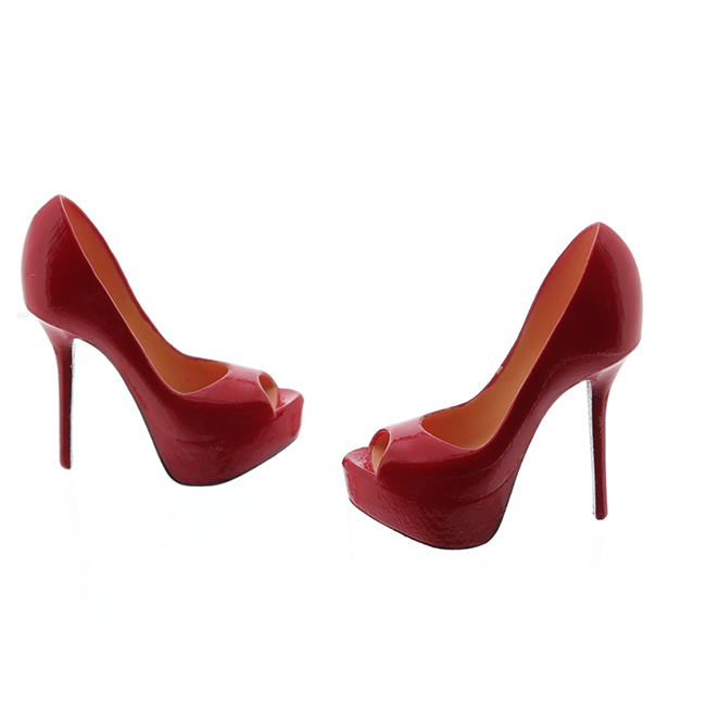 ft021D-07 High-Heels - red