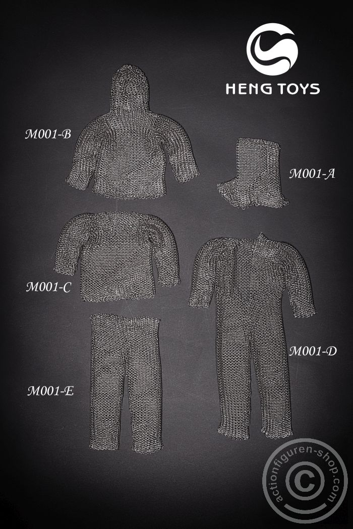 htm001-01-1yojuUApNTAppZ Chainmail (Long-sleeve Shirt w/ Hood) - Stainless Steel Armour - male