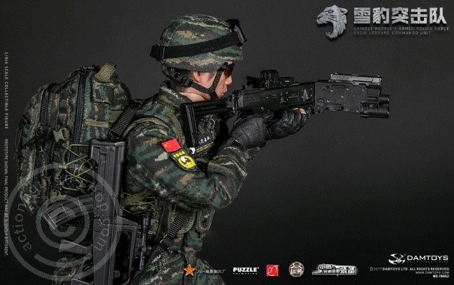 DA78052-09 China People Armed Police Force - Snow Leopard Commando Member