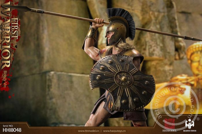 HH18048-14 Greek First Warrior - Bloody Battle Version - Trojan