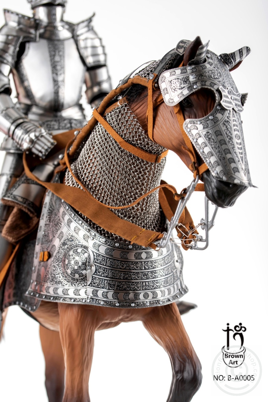 Horse in Full Armor - made for Duke of Saxony-Coburg (1548) - in 1/6 scale
