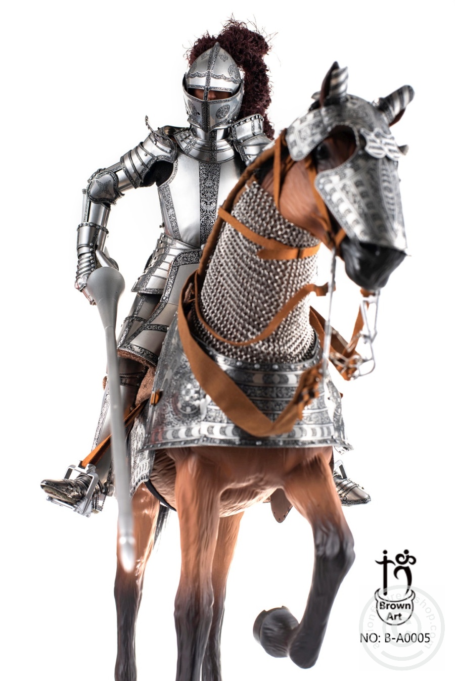 Horse in Full Armor - made for Duke of Saxony-Coburg (1548) - in 1/6 scale