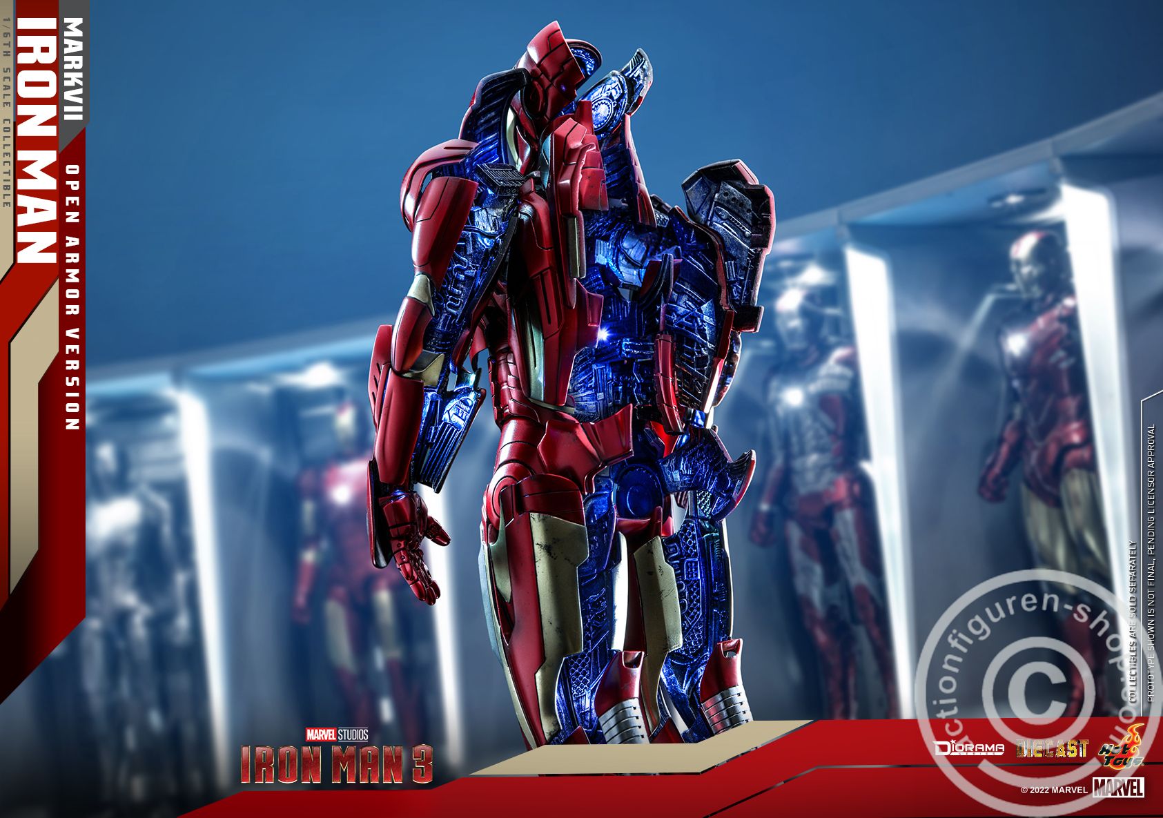 Iron Man 3 - Iron Man Mark VII (Open Armor Version)