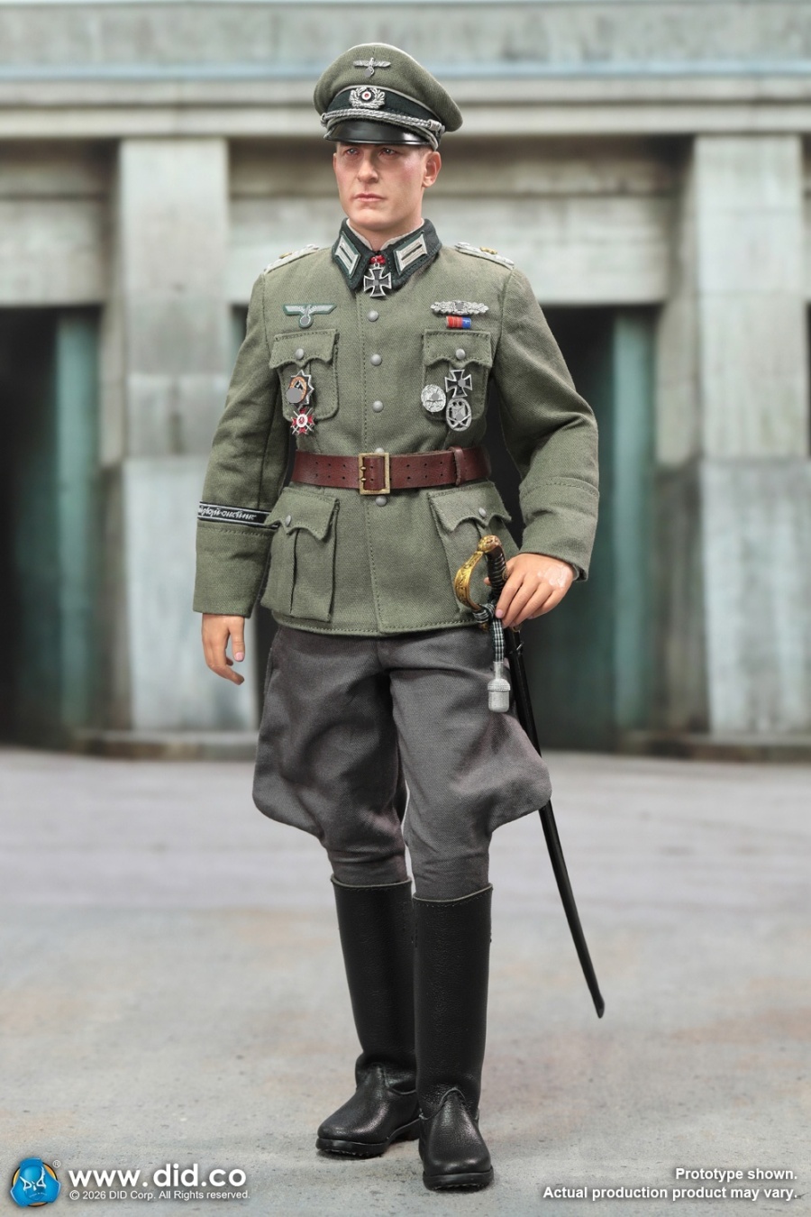 Otto Remer - WWII German Wehrmacht Officer - in 1/6 scale