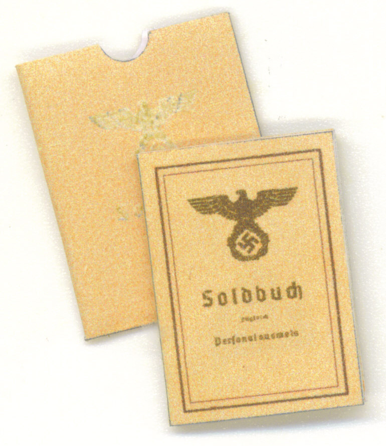 zs58ZmoESxgSgYOx4 Soldbuch mit Hülle, Wehrmacht