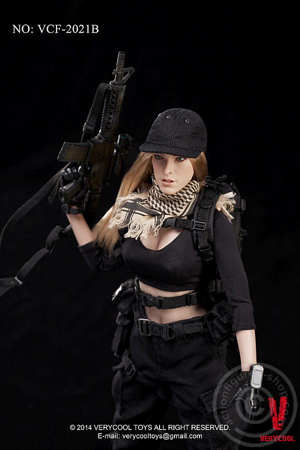 Female Shooter - Black