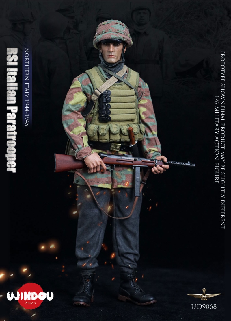 RSI Italian Paratrooper - Northern Italy 1944-1945 - in 1/6 scale