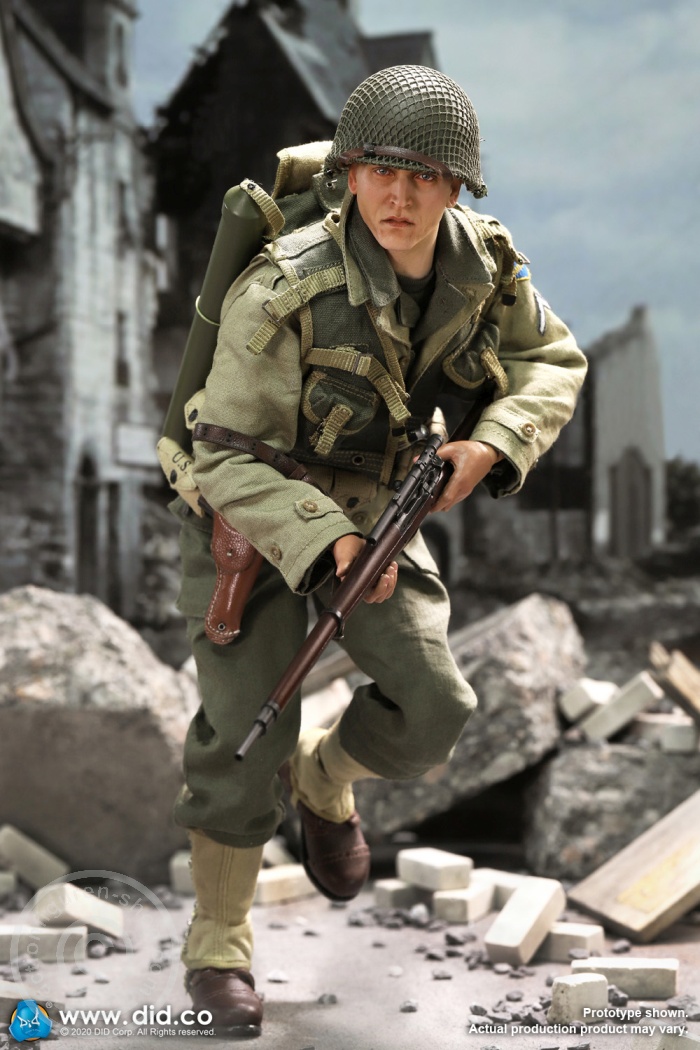 80144-04 Private Jackson - WWII US 2nd Ranger Battalion