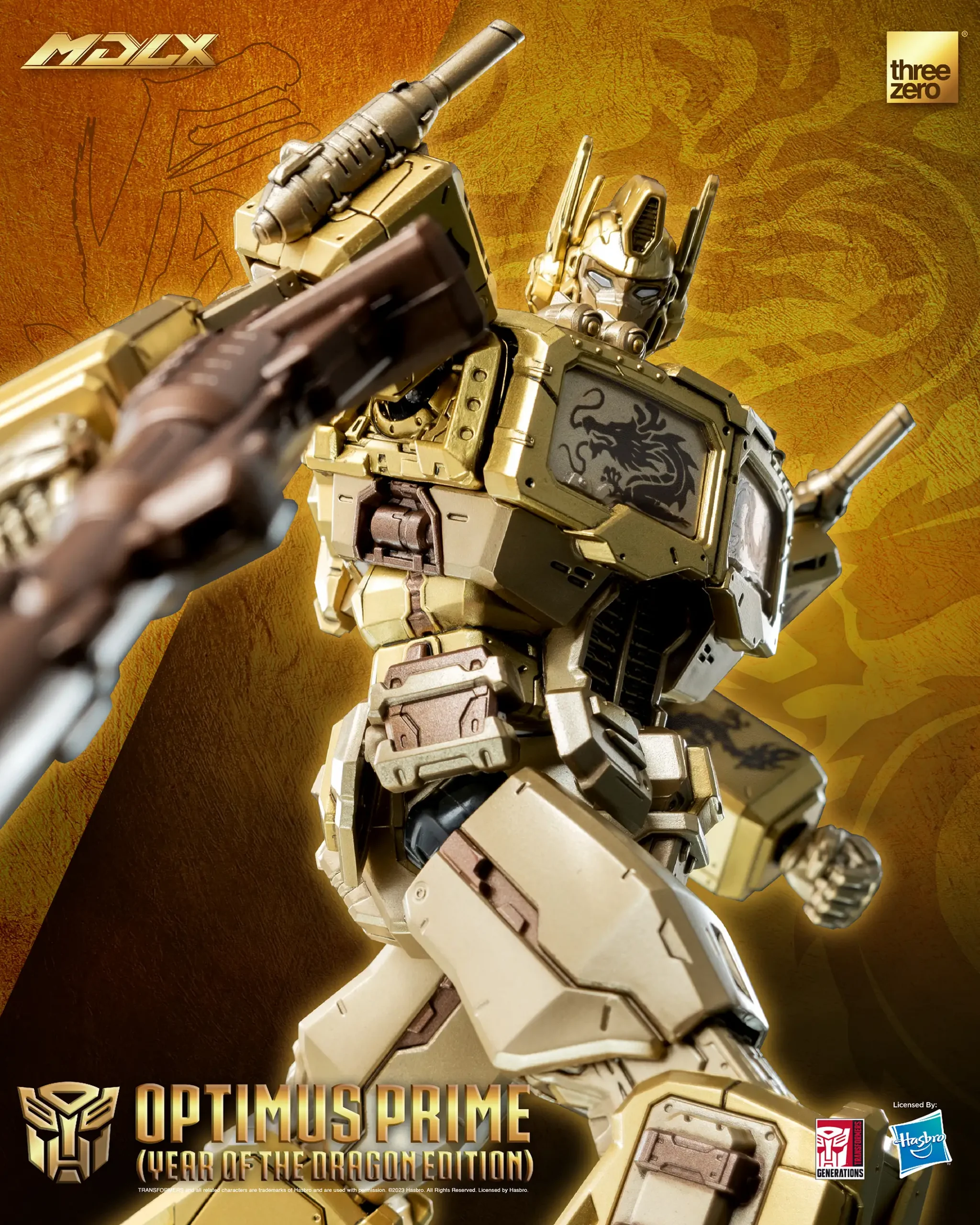 Transformers - MDLX Optimus Prime (Year of the Dragon Limited Edition) Transformers - MDLX Optimus Prime (Year of the Dragon Limited Edition)