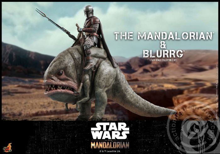 Star Wars: The Mandalorian - Mandalorian & Blurrg - TMS046 Star Wars: The Mandalorian - Mandalorian & Blurrg - TMS046
