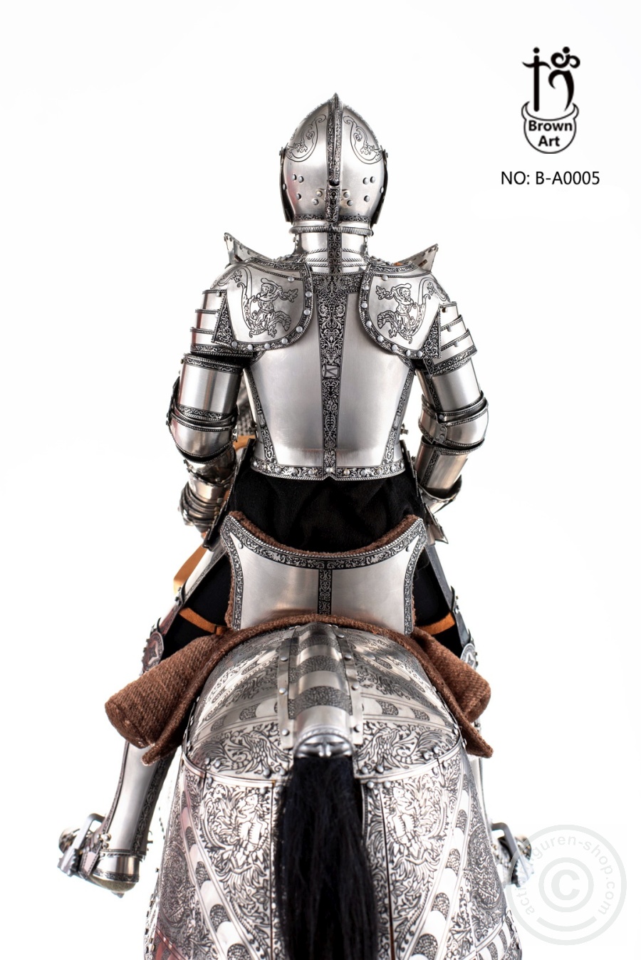 Horse in Full Armor - made for Duke of Saxony-Coburg (1548) - in 1/6 scale