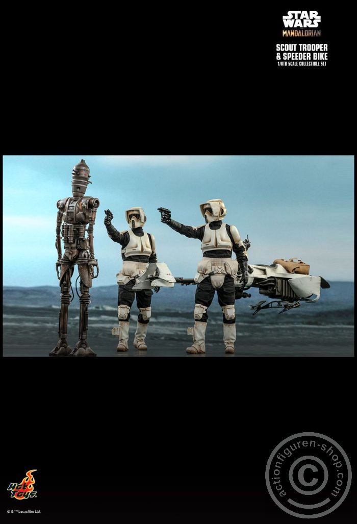 The Mandalorian - Scout Trooper and Speeder Bike