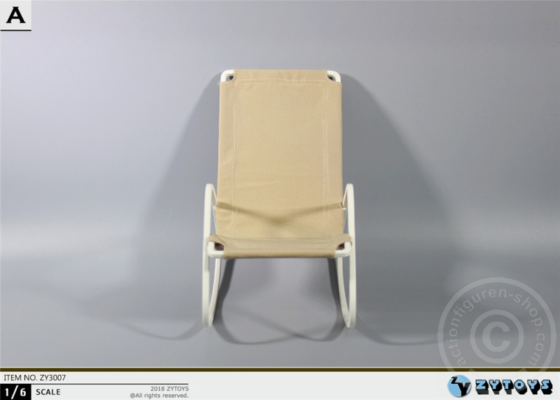 ZY3007A-02 Schaukelstuhl - Deckchair - aus Metall