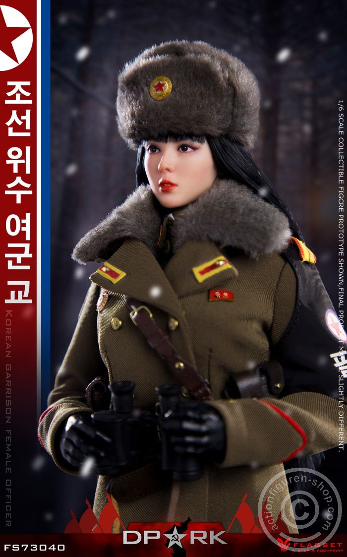 FS73040-11 North Korea - DPRK - Female Soldier