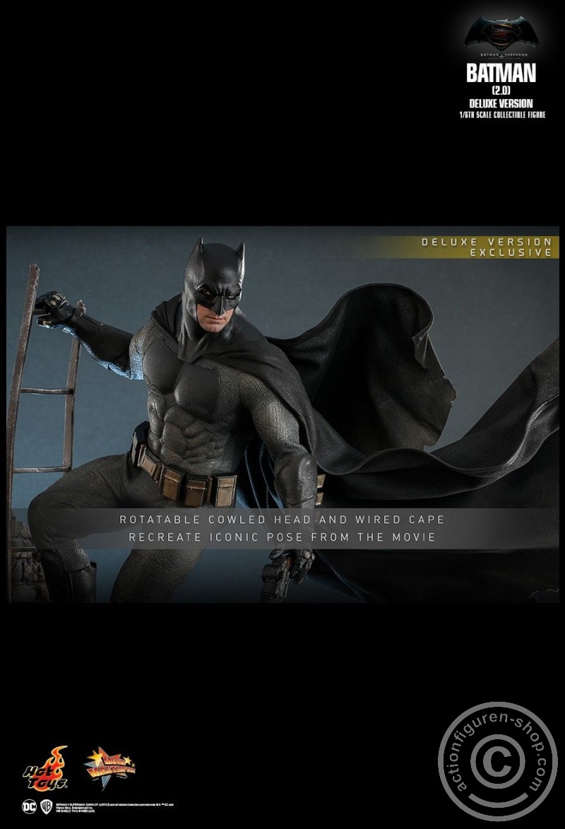Batman v Superman: Dawn of Justice - 1/6th scale Batman (2.0) - (Deluxe Version) - MMS732 Batman v Superman: Dawn of Justice - 1/6th scale Batman (2.0) - (Deluxe Version) - MMS732