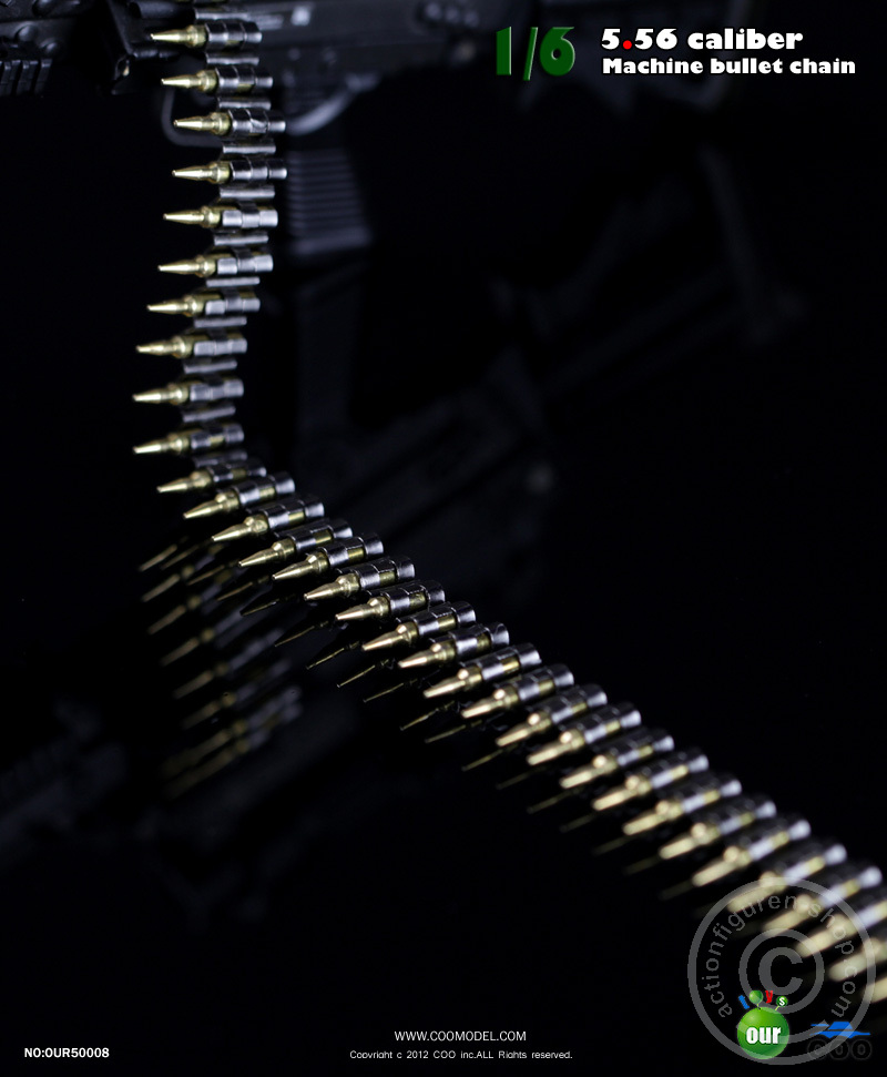 our5008-03roAq0PhEcGrrI 5.56 Caliber MG Gurt - 50 Patronen